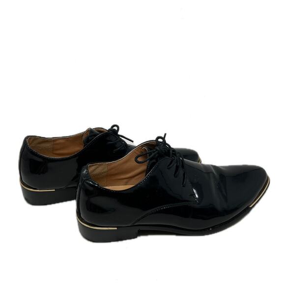 Uniform Hi-Gloss Shiny Dress Oxford Shoe Mens 11 - Picture 3 of 8